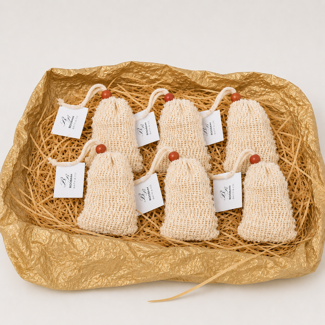 Soap Exfoliating bag - essential oil