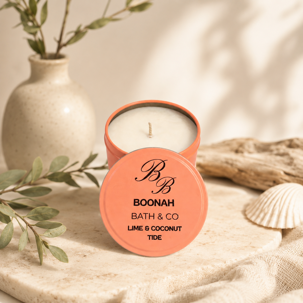 Lime & Coconut Tide Candle 160g