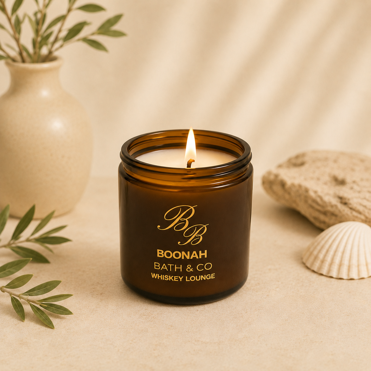 Whiskey Lounge Candle 200g