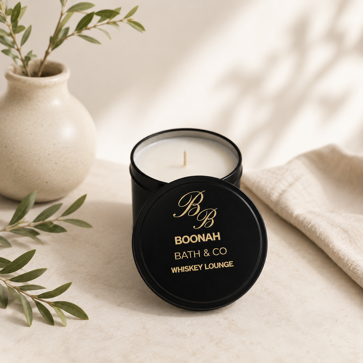 Whiskey Lounge Candle 160g
